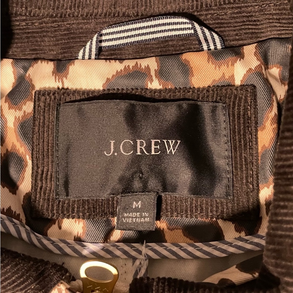 J. Crew Leopard Print Jacket - Black and Tan - Picture 13 of 16